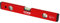 STIER Wasserwaage 40 cm Aluminium ± 1,0 mm/m drei Libellen
