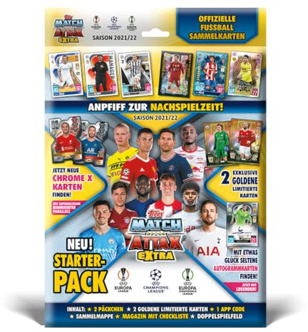 Topps Match Attax Extra 2022 Pack de démarrage