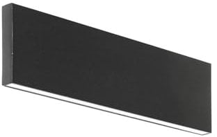 Lindby LED Wandleuchte, Wandlampe Innen Ignazia (Modern) in Schwarz aus Metall (2 flammig) - Wandstrahler Wandbeleuchtung Schlafzimmer/Wohnzimmer Wohnzimmerleuchte