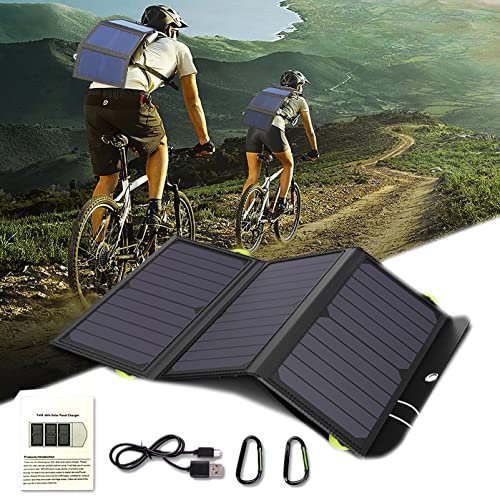 HHXX Cargador Solar Portátil, Paneles Solares Portátil Power Bank Impermeable Placa Solar Plegable para Dispositivos, Phone Etc (Size : 5V)