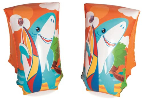 Naramaki - Apoyabrazos Bestway inflables tortuga - Reposabrazos de seguridad - Mar Accesorios Niños - (Tartuga)