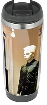 Gary Numan Replicas Tubeway Army - Travel Mug, Thermal Insulated Cup for Hot and Cold Beverages Drinks