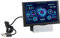 Mini Pantalla IPS USB de 5 Pulgadas, PC CPU GPU RAM Monitor de Temperatura de Datos, USB C IPS Pantalla de Panel de Sensor de PC con ángulo de Visión Completo con Base Y Concentrador, para
