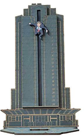 Bavokon Die Hard Adventskalender,Stirb Langsam Adventskalender Weihnachts Countdown Kalender,Hans Gruber Fällt Vom Nakatomi Plaza,Weihnachts Countdown-Kalender, Weihnachtsschmuck-Tischdekoration Aus