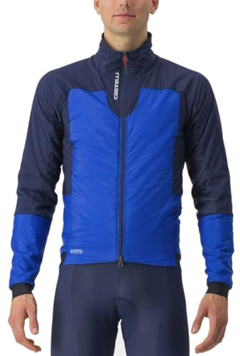CASTELLI 4523502-432 FLY THERMAL JACKET Jacket Unisex VIVID BLUE/BELGIAN BLUE Größe M