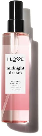I Love Midnight Dream Perfume Body Mist, Seductive and Alluring Scent, Long-Lasting Fragrance Spray, Hair and Body Fragrance Mist, Body Mist for Women 200ml