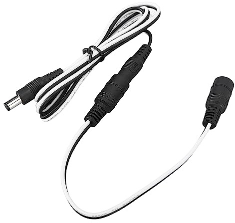 Solar Panel Extension Cable 4m DC Power Cable for LED Lights Security Cameras Outdoor Use