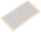 Ucuse Soffione doccia in ABS da 22 x 10,9 cm, interfaccia tipo intubazione da 10 mm, 5 x 10 fori, spray sulla parte superiore, accessori da bagno ad alto flusso