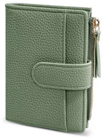 Aucuu Purses for Women, Women Wallets Purse, Ladies Purse, Women's PU Leather Credit Card Holder with Zipper Pocket and Multiple Card Slots