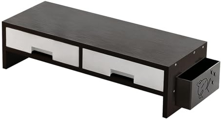 Sturdy monitorRiser – Extender Support Desk Stand Organizer, monitorStand for Family Friends Home Indoor Study Bedroom Desktop | Office Cubicle Upgrade, Computer Lab Organization, Studio Desk