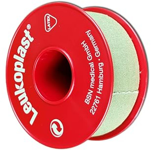 BSN Medical, Leukoplast, 2,5cm x 9,2m, Stark Klebendes Fixierpflaster (1 stück)