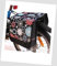 Kinder-Fahrradtasche Joy Satteltasche Gepäckträgertasche Fahrradtasche 2 x 5 Liter Farbe: 04 Flower Sky
