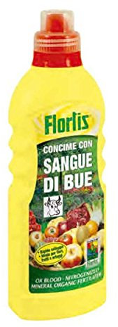 Concime Liquido 'Sangue Di Bue' A Formula Potenziata. Prodotto Organo Minerale Azotato In Sospensione. Sviluppato Appositamente Per Lo Stimolo E La Crescita Di Tutte Le Piante, Rinvigorendo L'Apparato Radicale E Conferendo Tutti I Principi Nutritivi Deriv