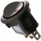 MC POWER Kfz-Schalter | 12V/16A, rote LED, 3-polig, EIN/AUS | Universal Kippschalter für Auto, Boot, DIY-Projekte
