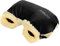 Hofbrucker Handwärmer, Handmuff aus echtem Lammfell für Kinderwagen, Buggy, Sportwagen, warme Handschuhe, wasserabweisend, windabweisend, Farbe: schwarz