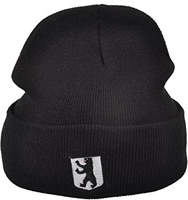Hip-Hop Mütze Berliner Bär 54298 Schwarz