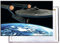 Unified Distribution Raumschiff Enterprise - 120x80 cm Kunstdruck auf Leinwand • erstklassige Druckqualität • Dekoration • Wandbild