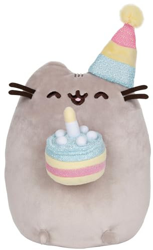 GUND - Pusheen Birthday Cake Plush. 9.5-inches