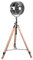Stand Ventilator Küchen Kühler Anti Mücken 3-Stufen Stativ Lüfter Holz höhe verstellbar Reality R036-06