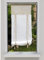 Smithoom 1 Panel Cortina Diseño de Corazón Bordado Translúcida Persianas Romano para Cocina Sala de Estar Balcón Baño, Caqui, 45x120cm