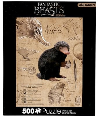 AQUARIUS - Fantastic Beasts Niffler 500 Piece Jigsaw Puzzle