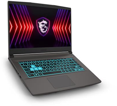 MSI Thin 15 B13UC-1851IT, Notebook Gaming, 15.6 FHD 144Hz, i7-13620H, Nvidia RTX 3050 4GB GDDR6, 16GB RAM DDR4 3200MHz, 512GB SSD PCIe4, WiFi 6E, Win 11 Home [Layout e Garanzia ITA] Nero