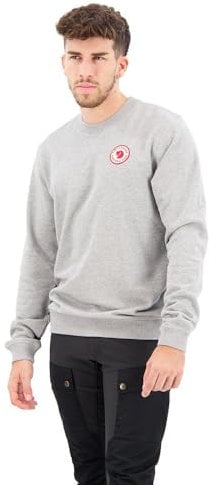 Fjällräven Herren 1960 Logo Badge Sweater, Grey/Melange, L