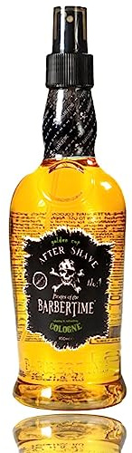 BARBERTIME Aftershave Eu de Cologne | After Shave Herren Pump-Spray | Rasierwasser Erfrischt, Kühlt & Pflegend gegen Rasurbrand | No.1 Golden Cup (400ml) - Duftnote: inspiriert von One Million