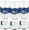 Dulux Valentine Peinture Intérieure et Extérieure Aérosol Color Touch - Effet Métal Argent 400 ml - Lot de 3