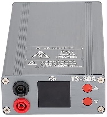 VBESTLIFE TS-30A Motherboard-Kurzschlussdetektor, Mobiltelefon-Reparatur-OSS-Brenner-Zauberwerkzeug, Einstellbarer Spannungsregler-Amperemeter für Telefon, Laptop (EU-Stecker)