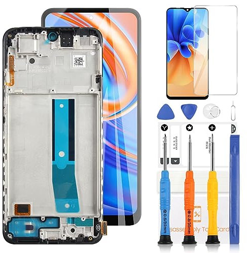 LCD Pantalla para Xiaomi Redmi Note 11 2201117TG 2201117TI 2201117TY 2201117TL Pantalla LCD Touch Replacement Panel de visualización montado con kit de reparación