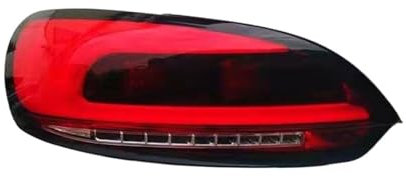 QuKan Rückleuchten im Auto-Stil, kompatibel mit Scirocco LED-Rücklicht 2008-2014 LED DRL Rücklicht Blinker Bremse hinten