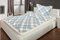 MB Warenhandel24 Bettwäsche Winter Biber 100% Baumwolle Feinbiber 135x200 + 80x80 cm 2-4 TLG teilig mit Reißverschluss (Karo Blau, 2X ca. 135x200 cm 2X ca. 80x80 cm)