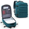 SZLX Sac à Dos Voyage Cabine Ryanair,Bagage Cabine 45x36x20 Easyjet Sac de Voyage Bagage à Main Avion Femme Sac à Dos Ordinateur Portable Imperméable pour Travail de Randonnée Homme Bleupaon