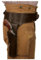 WSFZEG Mittelalter Revolver Holster, Steampunk Retro Revolver Gürteltasche Western Cowboy Revolver Tasche Für Cosplay Cowboy Kostüm Revolver Zubehör