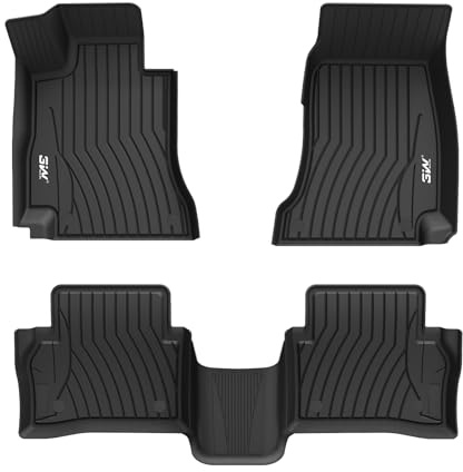 3W Fußmatten für Mercedes Benz E-Klasse W213 2016-2022 | Für Benz CLS 4 Türer C257 2018-2026, TPE Thorex™ Allwetter, 3D Maßgeschneiderte Passform, Hundefreundlich Auto Zubehör