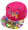 Snapback USA Cap Teenie Erwachsene Kappe Basecap Mütze Trucker Cappy Sport NY Teenie Grafiti Style (DE/NL/SE/PL, Alphanumerisch, Einheitsgröße, Pink Planet)
