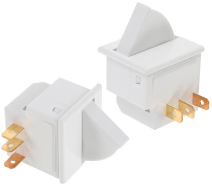 Gatuida 2pcs Fridge Door Light Switch - Refrigerator Freezer Door Switch Parts - for Fridge Appliance Light Repair Home Kitchen Replacement Accessories Compatible for Haier