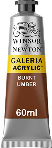 Winsor & Newton, Acrylic paint, Umbra Burnt, 60 ml (Pack of 1)