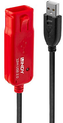 LINDY 42782 Câble USB 12 m Orange