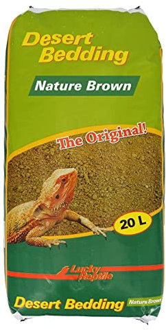 Lucky Reptile Desert Bedding 'Nature Brown', Inhalt:20 Liter