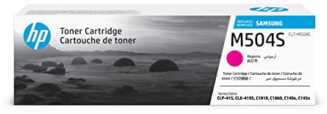 HP CLT-M504S (SU292A) Original Toner Magenta (Kompatibel mit: CLP-415N, 415NW / Xpress C1810W, C1404W, C1860FW, C1454FW, C1454N, C1453FW / CLX-4195N, 4195FN, 4195FW)