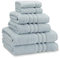 Catherine Lansfield Zero Twist 6 Piece Towel Bale Duck Egg