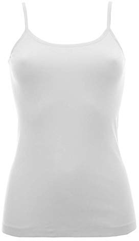 GICIPI Top in Filo di Scozia Donna Semplice Art. 733-6, Bianco