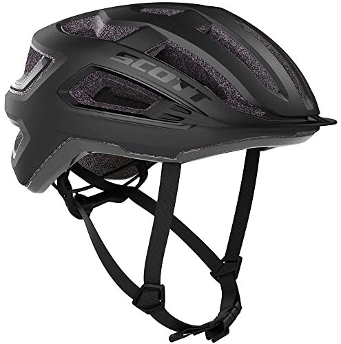 Scott Unisex – Erwachsene 275195 Fahrradhelm, Schwarz, M