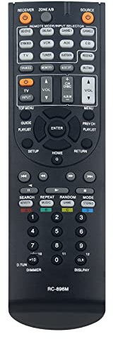 RC-896M Replaced Remote Control fit for Onkyo AV Receiver TX-SR444 TXSR444