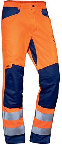 Uvex Suxxeed Construction - Orange Herren-Arbeitshose - Warnschutz 110