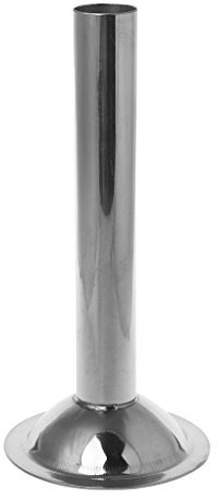 Abcidubxc N° 10 Entonnoir à saucisses en acier inoxydable Diamètre 7,5 cm Accessoire pour hachoir à viande Blanc