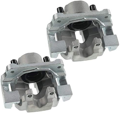 Frankberg 2x Bremssattel Bremszange Vorne Aluminium mit Halter (Lochabstand Halterung 138mm) Kompatibel mit 5er F10 528i 5er Touring F11 528i Replace# 34116791919