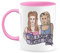 Fonhark - Romy and Michele's High School Reunion Tasse (Have a Romy and Michele Day, I'm the Mary, 90s, Feminist, Mean Girls, Heathers, 325 ml Kaffeetasse